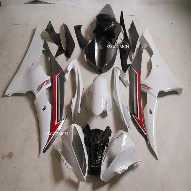 Белые и черные Обтекатели для кузова мотоцикла Yamaha YZF R6 2008 2014 R600 2009 2010 2011 2012 2013 ABS