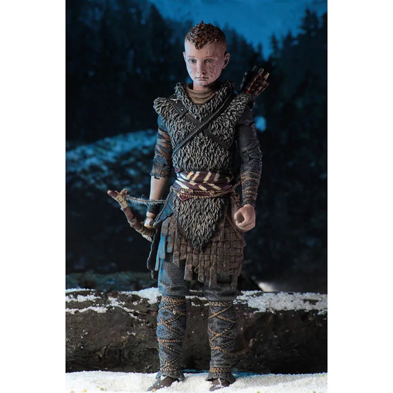 God Of War 4 Kratos Atreus фигурки 1/8 масштаб окрашенная фигурка Ultimate 2 пакет костюм Отца и Сына люкс версия ПВХ фигурка