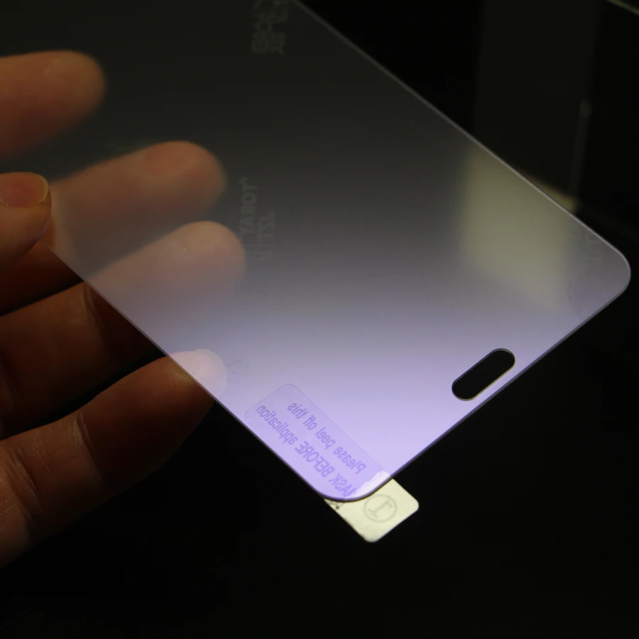 Матовый Anti UV Фиолетовый Синий свет Стекло Экран протектор для huawei P20 Коврики 10 Pro