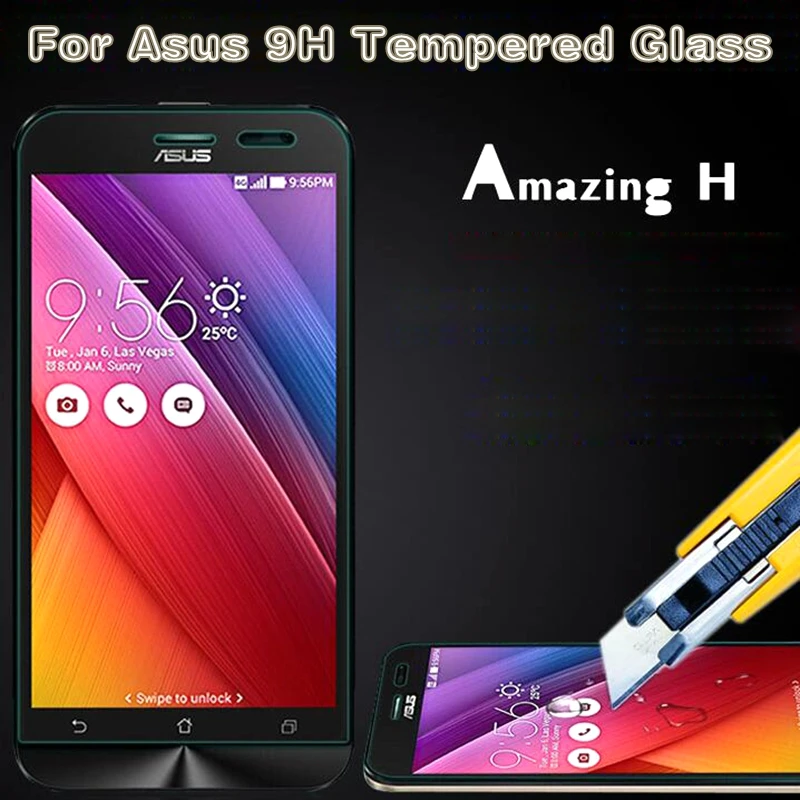 Закаленное стекло 9H для ASUS Zenfone 2 3 Max ZC550KL ZC520TL Laser ZE500KL ZB500KL ZE520KL 4 5 Go ZD551KL защитная