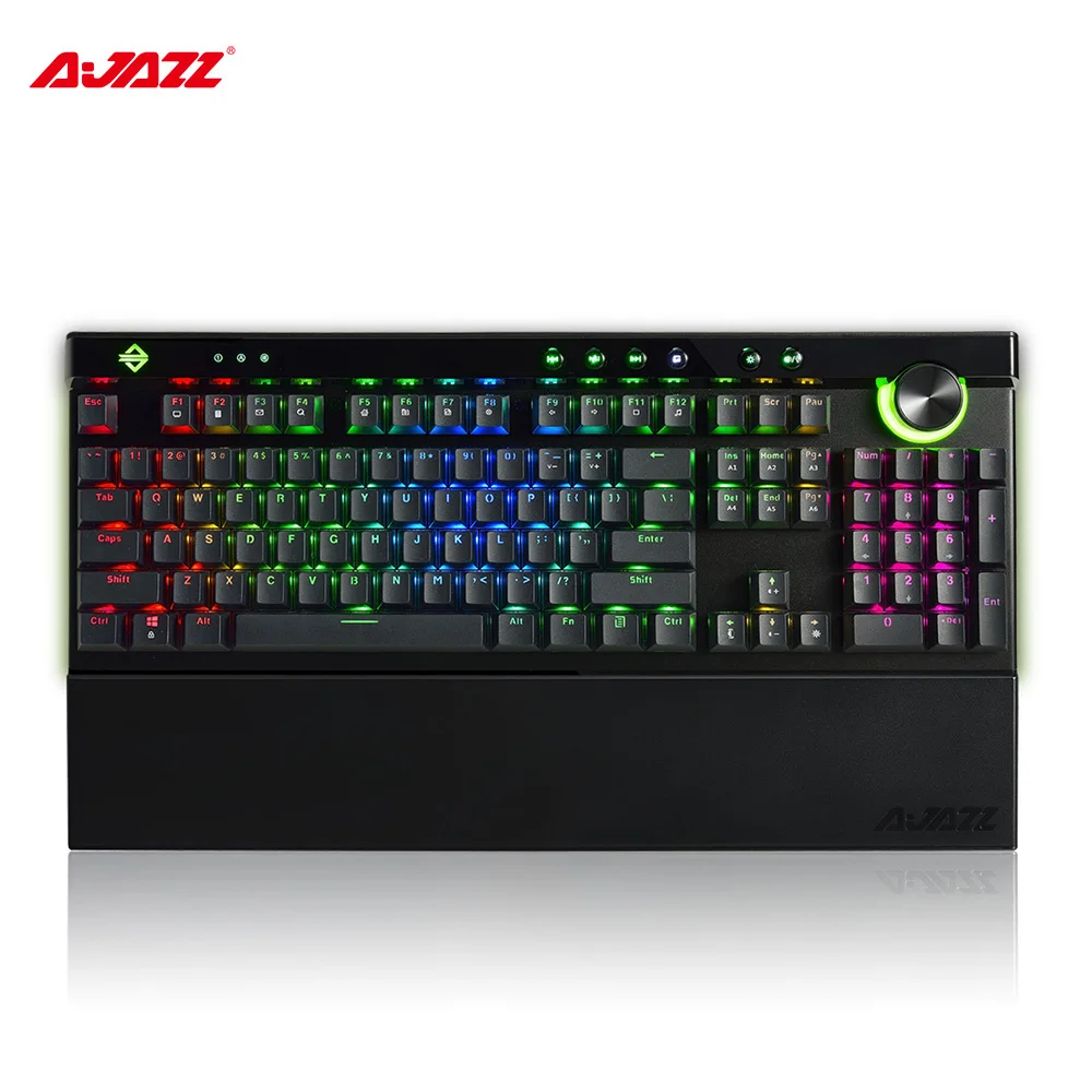 Ajazz AK45 Проводная Механическая клавиатура с 111 клавишами USB3.0 RGB подсветка