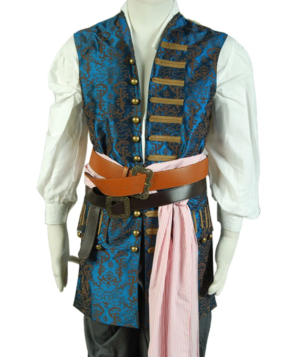 Джек Косплей Воробей косплей костюм жилет только|cosplay costume|pirates of caribbean costumecostume