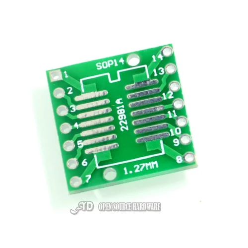 20 шт./пакет Адаптер Плиты SOP14 SSOP14 TSSOP14 SMD очередь DIP 0.65/1.27 мм|sop14 dip|tssop14 adapterplate adapter |