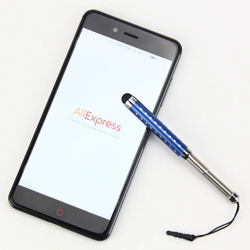 300 шт./лот гибкий Кристальный стилус емкостная сенсорная ручка для Iphone 8 7/Ipad mini
