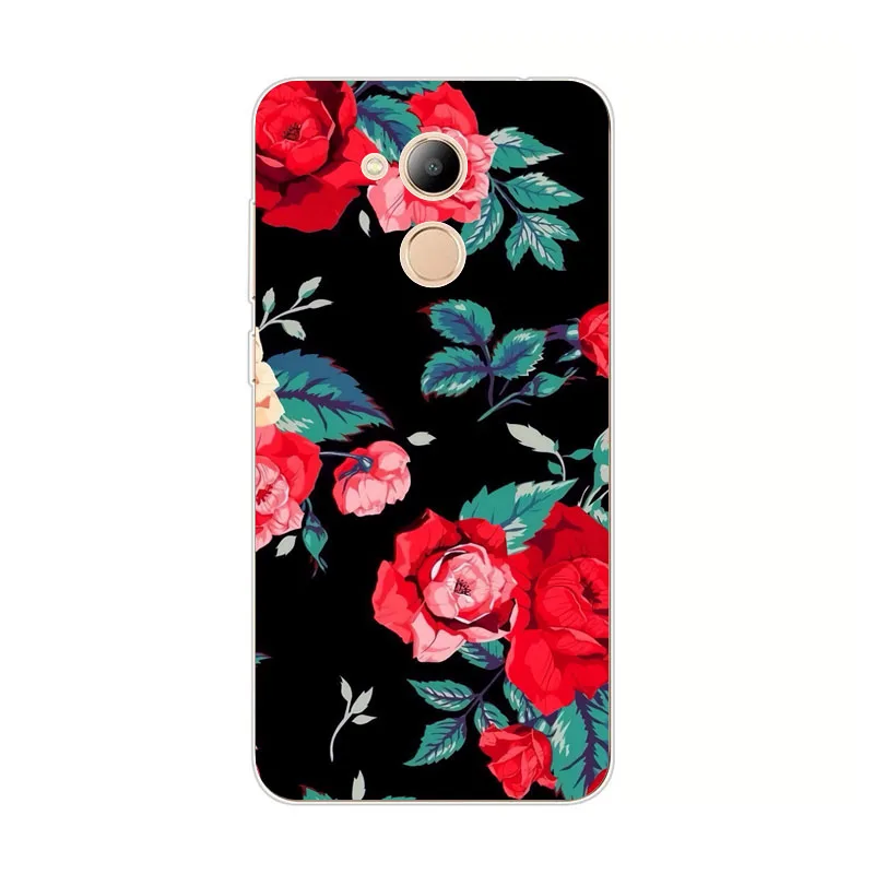 Huawei Honor 6C Pro Case кремния горный пейзаж живопись ТПУ Мягкая задняя крышка для V9