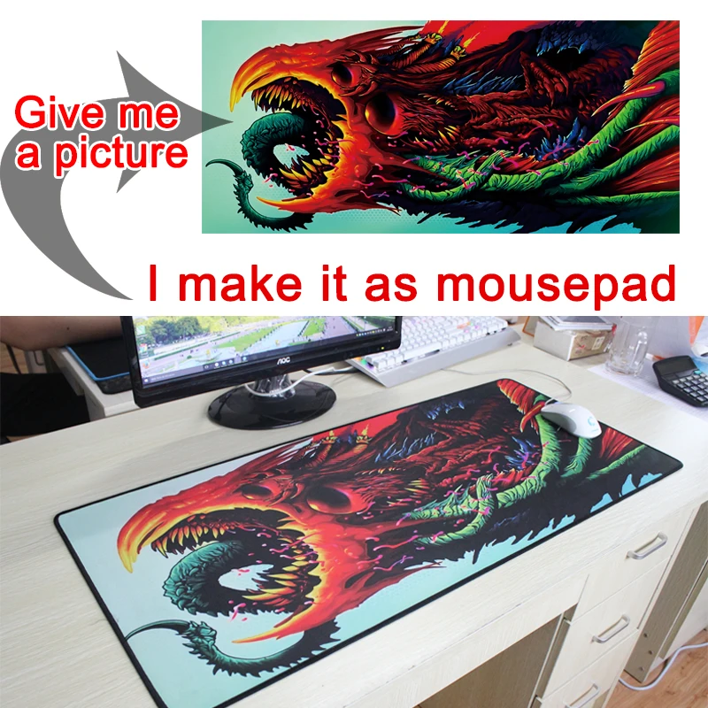 Фото фотографии DIY пользовательский коврик для мыши L XL супер Гранде большой коврик для мыши игровой геймер игровой коврик для клавиатуры компьютерный планшет коврик для мыши