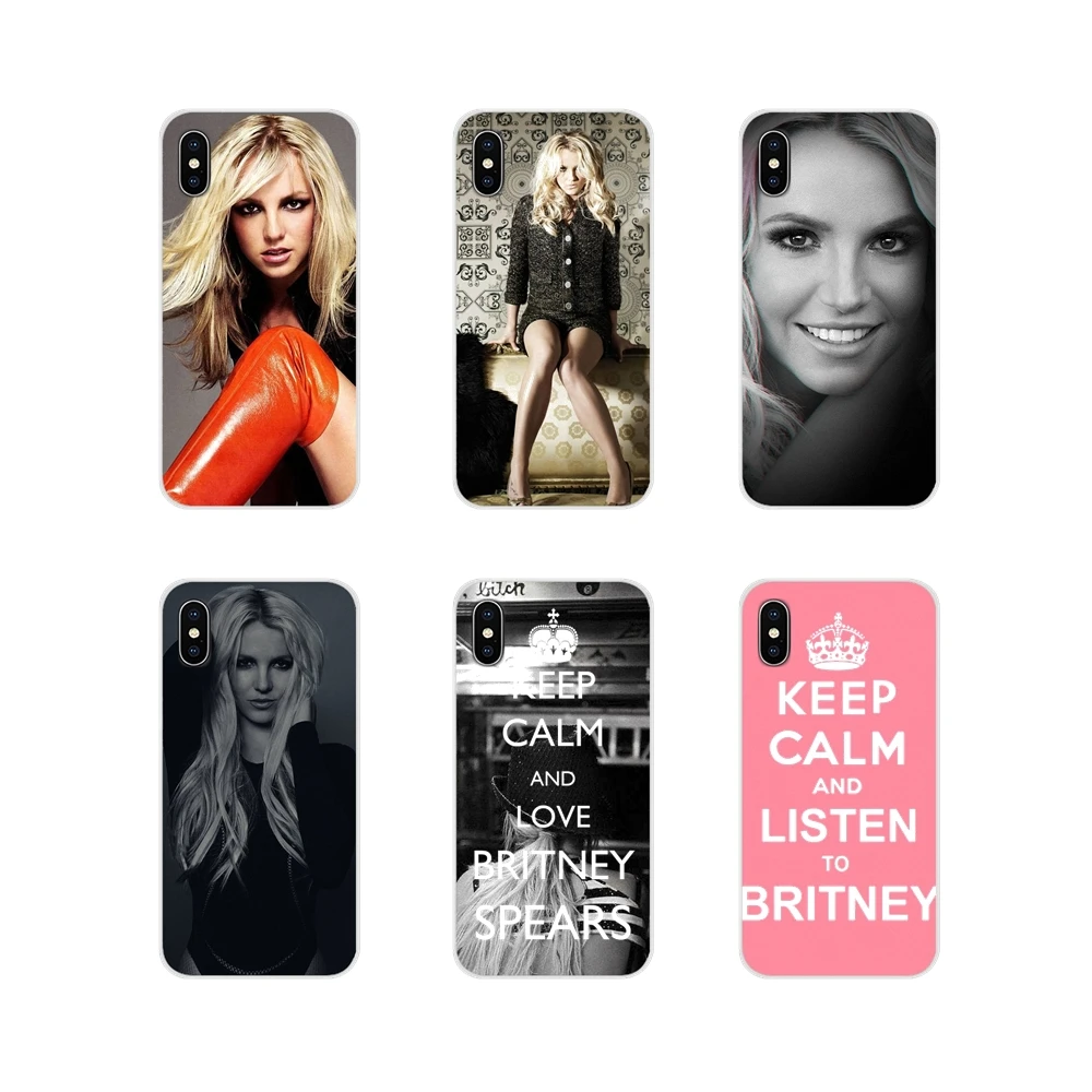 Аксессуары чехлы для телефонов Apple iPhone X XR XS MAX 4 4S 5 5S 5C SE 6 6S 7 8 Plus ipod touch Britney