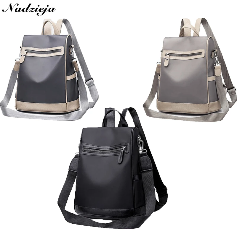 

Brand Anti-theft backpack autumn and winter new small emotion student bag Oxford cloth waterproof wearable unisex backpack