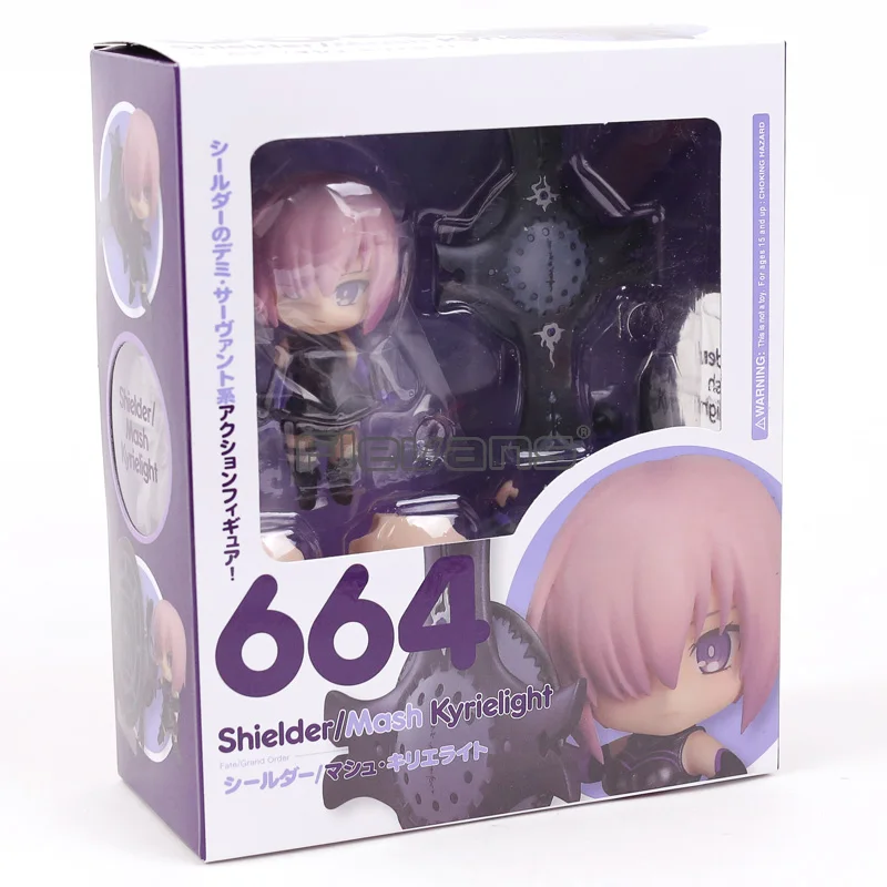 Nendoroid 664 Shielder/Mash Kyrielight Fate/Grand Order ПВХ фигурка Коллекционная модель игрушки куклы