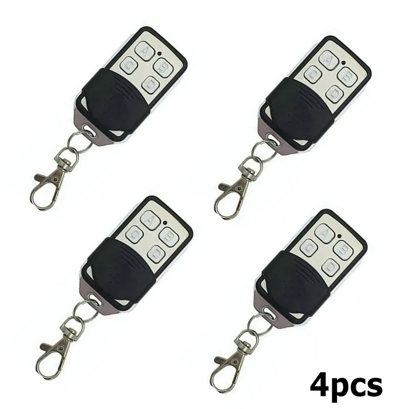 4x metal remote Беспроводной RF433 переключатель дистанционного управления модуль DIY Универсальный умный переключатель без функции wifi - Цвет: 4x metal remote
