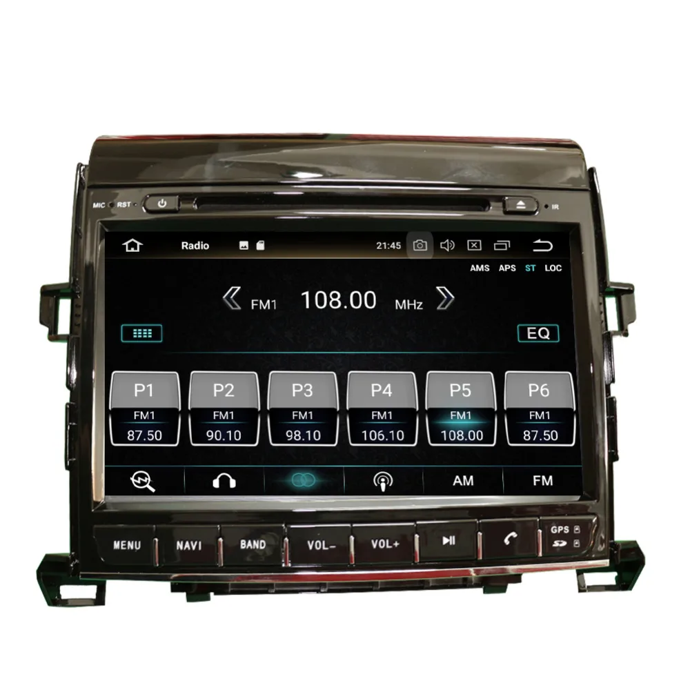 2 Din Android 8 0 Восьмиядерный 4 Гб RAM автомобильный CD DVD мультимедийный плеер для Toyota