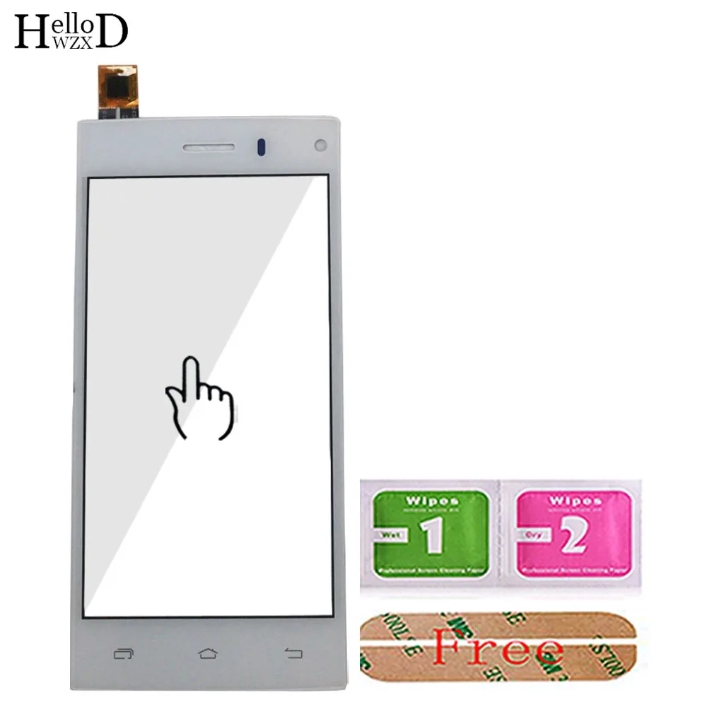 White No Tools Мобильный сенсорный экран для DEXP Ixion X4.5 X 4,5 дигитайзер сенсорный экран для DEXP X4.5 Сенсорная панель Сенсорный экран Переднее стекло инструменты - Цвет: White No Tools