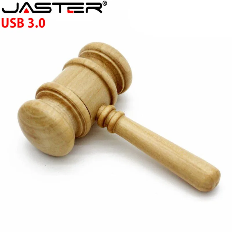 JASTER USB 3 0 деревянный usb флэш-накопитель gavel модель молотка 4 ГБ 8 16 32 карта памяти