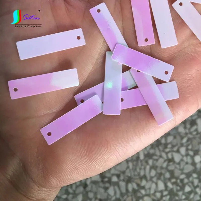 Белый красный розовый серебристый золотой край 1 отверстие 11*33 мм прямоугольные