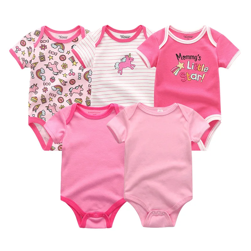 baby clothes5215 Высокое качество, детский комбинезон с коротким рукавом из хлопка, с o-образным вырезом 0-12м, одежда для новорожденных мальчиков и девочек, комплекты Детской одежды платье для девочки боди одежда для новорожденных - Цвет: baby clothes5215