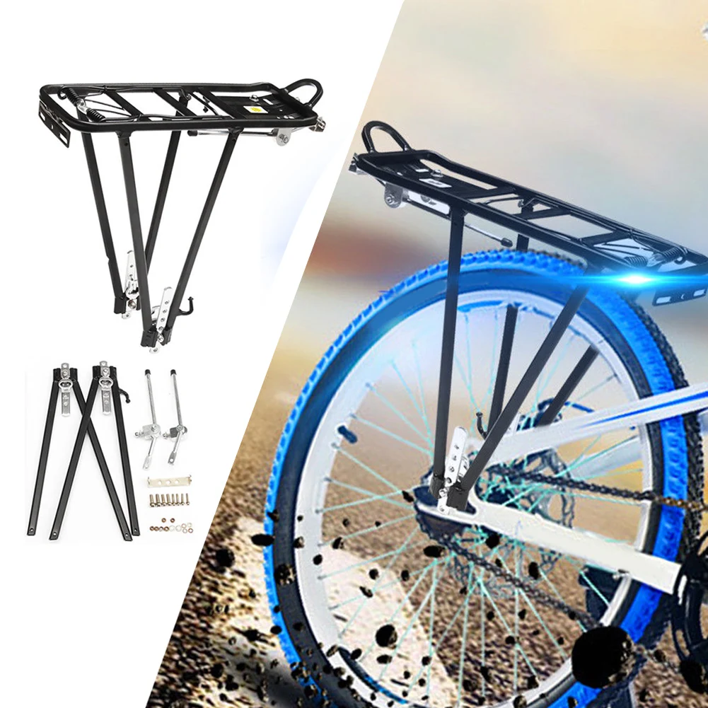 Carrier Mountain Bike Rear Accessories Pannier Rack Bicycle Cycle Aluminum Alloy Seat Shelf | Спорт и развлечения