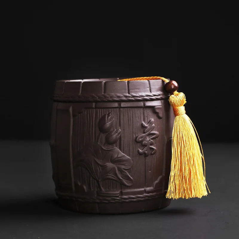 Креативный винный бочонок Тип фиолетовый песок чайник Большие размеры