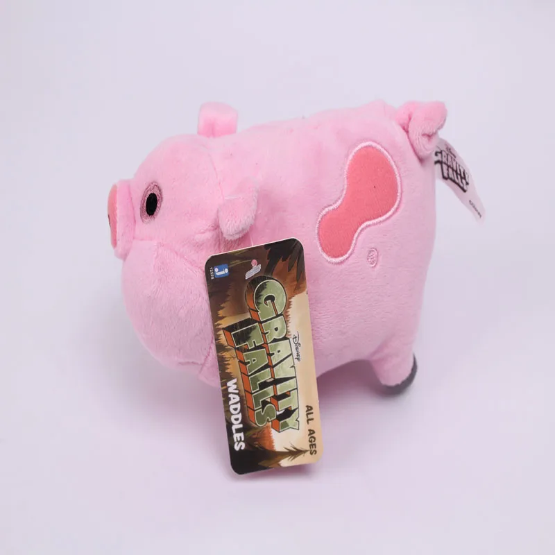16 см Гравитация падает Розовая Свинья Waddles плюшевые игрушки | Игрушки и хобби