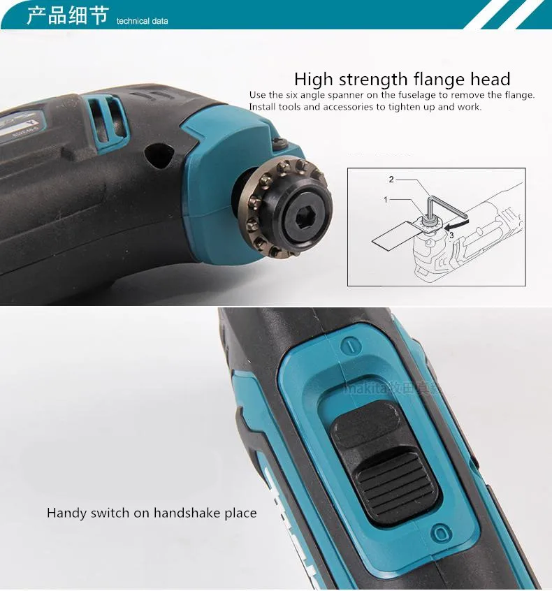 Многофункциональная машина MAKITA, универсальная шлифовальная машина treasure TM30DWAE, бытовая мини-машина для резки электроинструмента, шлифовка