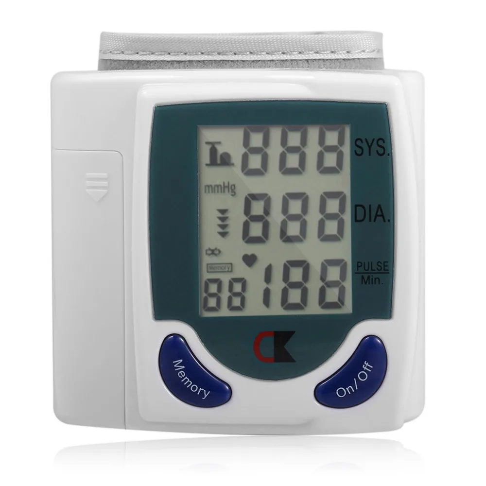 

Automatic Digital Wrist Blood Pressure Monitor for Measuring Heart Beat Rate Monitor Pulse Monitor DIA Health Care