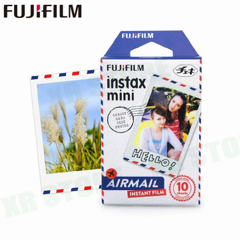 Белая пленка для Fuji Instax Мини 11 8 9 Airmail (заказное Авиапочта мгновенной съемки