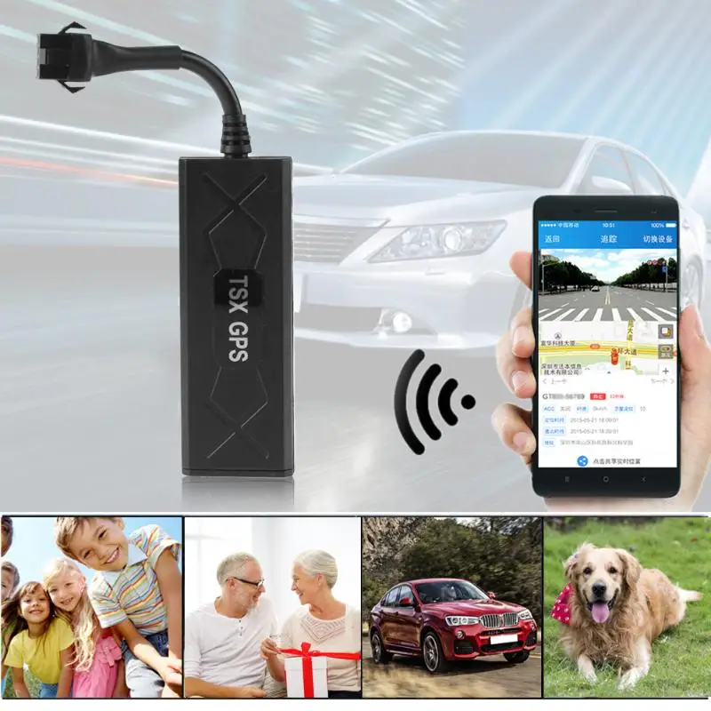 Мини Магнитный 2G Автомобильный gps-трекер в реальном времени GSM устройство