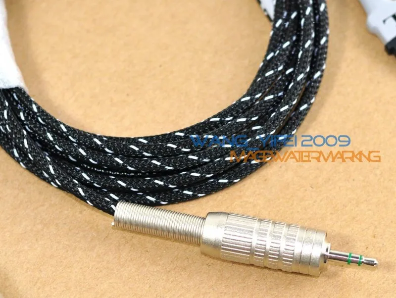2,5 м модификация Hi-Fi ручной работы наушников кабель для Sennheiser HD545 HD565 HD580 HD600 HD650 CANARE F12 Мини 3,5 мм аудио провода