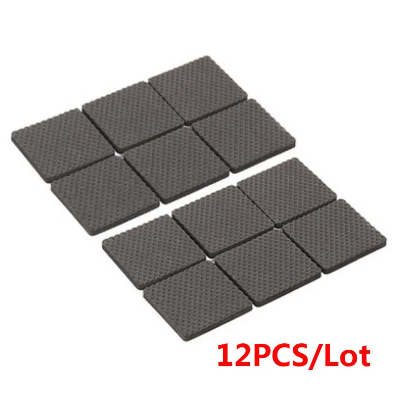 long4.5 Width4.5 Ног Нескользящая накладка на стул водостойкая мягкие Нескользящие клей пол войлочные средства ухода за кожей стоп neonychium мебель 1-24 шт. Нескользящие Коврики на стол - Цвет: long4.5 Width4.5