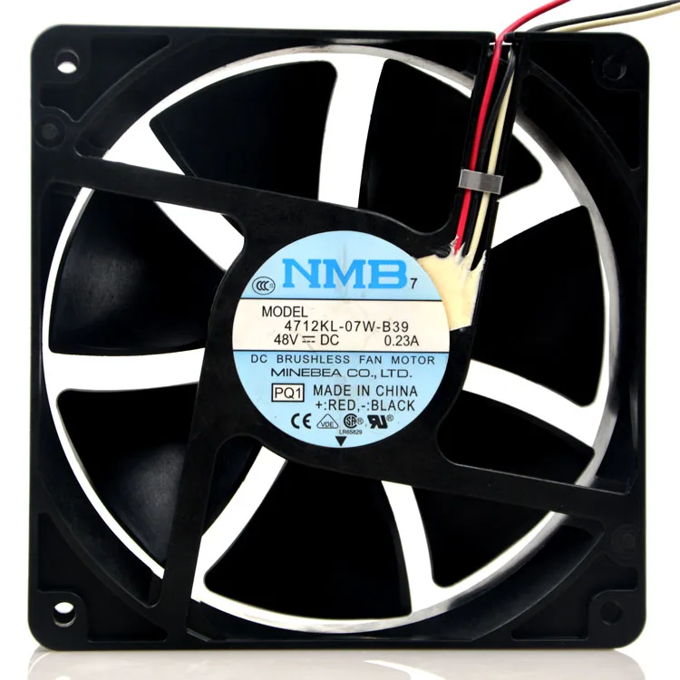 Новый оригинальный 4712KL 07W B39 12032 12 см 48 в 0.23A частотный водонепроницаемый