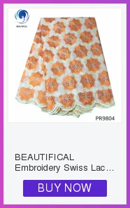 BEAUTIFICAL YELLOWE африканская швейцарская вуаль кружевная Ткань 5 ярдов последняя лазерная резка ушко хлопок кружево TCR262