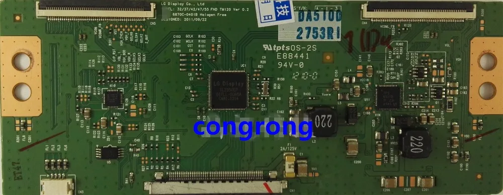 LCD 6870C-0401C 6870C-0401B Logic board 37/42/47/55 FHD TM120 Ver 0.2 for 32LS5600 32 LED TV T-CON | Компьютеры и офис