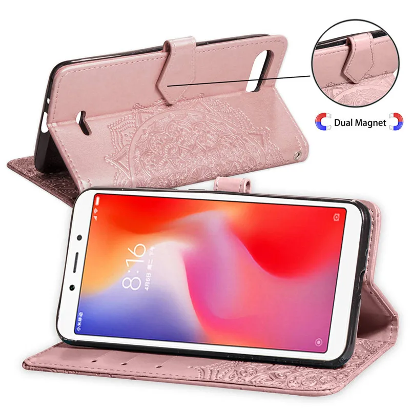 Кожаный флип-чехол для спортивной камеры Xiao mi Red mi 7 6 6A 5 Plus 4A 4X Примечание 5A платье для детей 4, 5, 7, 6 Pro 3S Go mi 9 SE A1 A2 8 Lite для Red mi 7A 7 5A 6A крышка