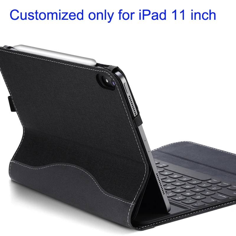 Высококачественный чехол из искусственной кожи для iPad Pro 11 2018 защитный планшета с