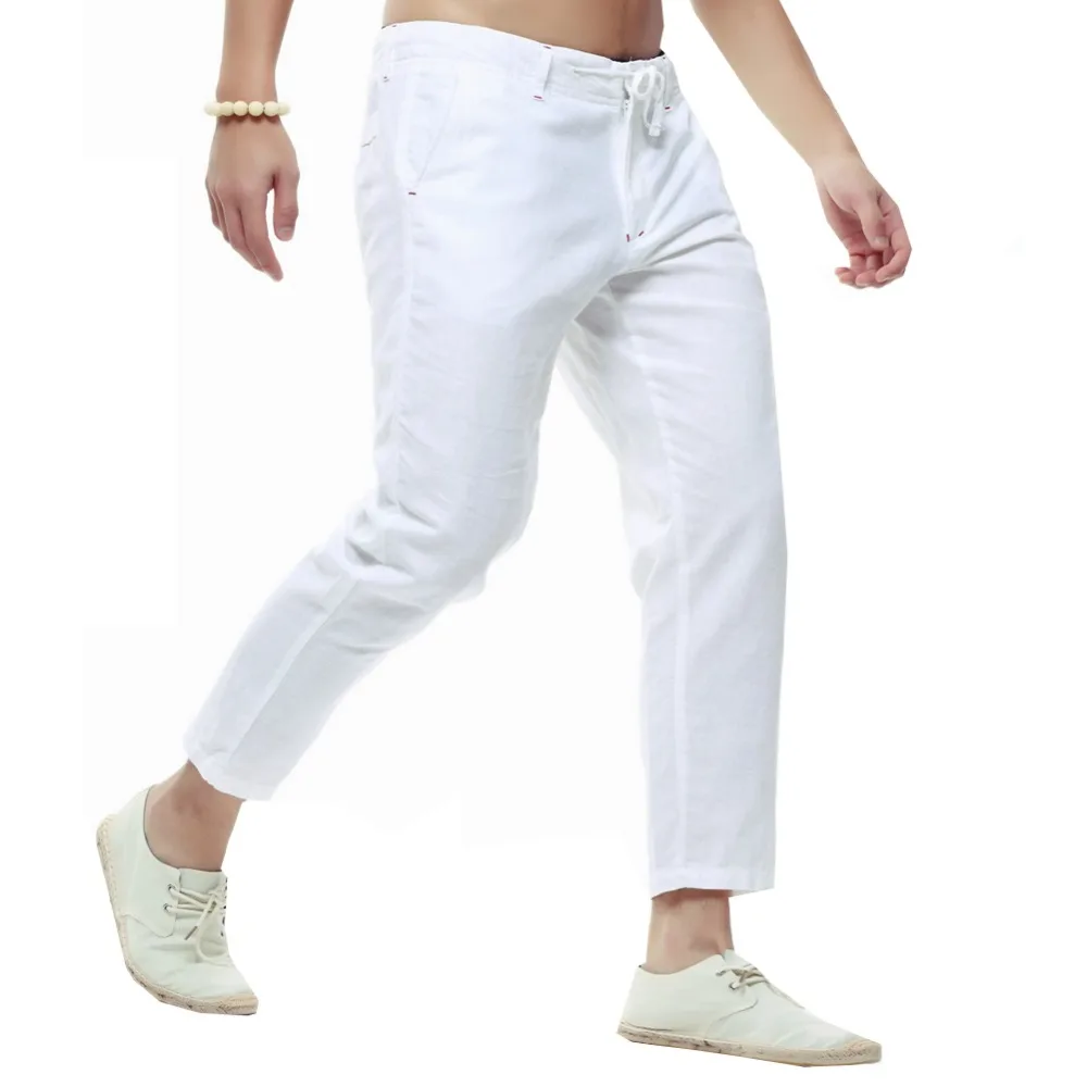 Лето 2017 г. Для Мужчин's Повседневное брюки-карго caoris Брюки для девочек