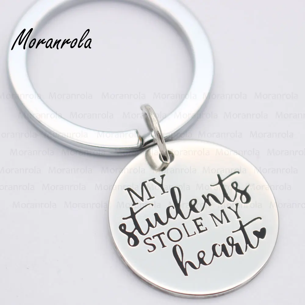 Новинка! медное ожерелье-брелок с надписью My Students whold Heart очаровательное