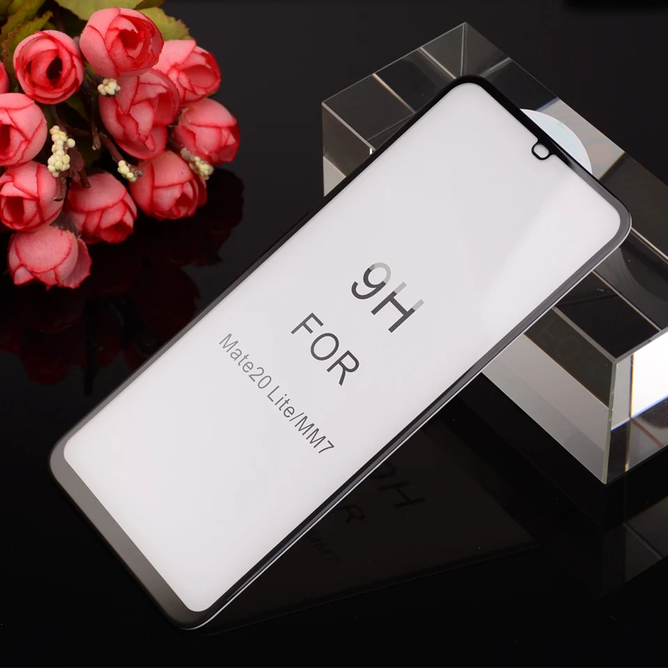 5D закаленное стекло для Huawei P20 Pro P40 Lite E P30 Mate 10 Honor 9X 8X 8C 9A 9s Y6P Y5p Y7P защита