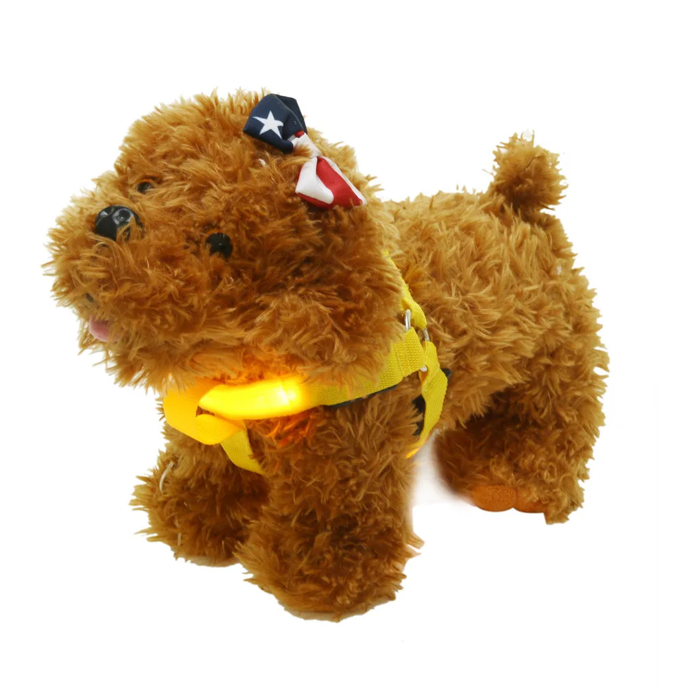 LED Flash Pet Security Collar Leashes Harness Accessory Rope Flashlight Dog Belt For Training Walking Running | Дом и сад