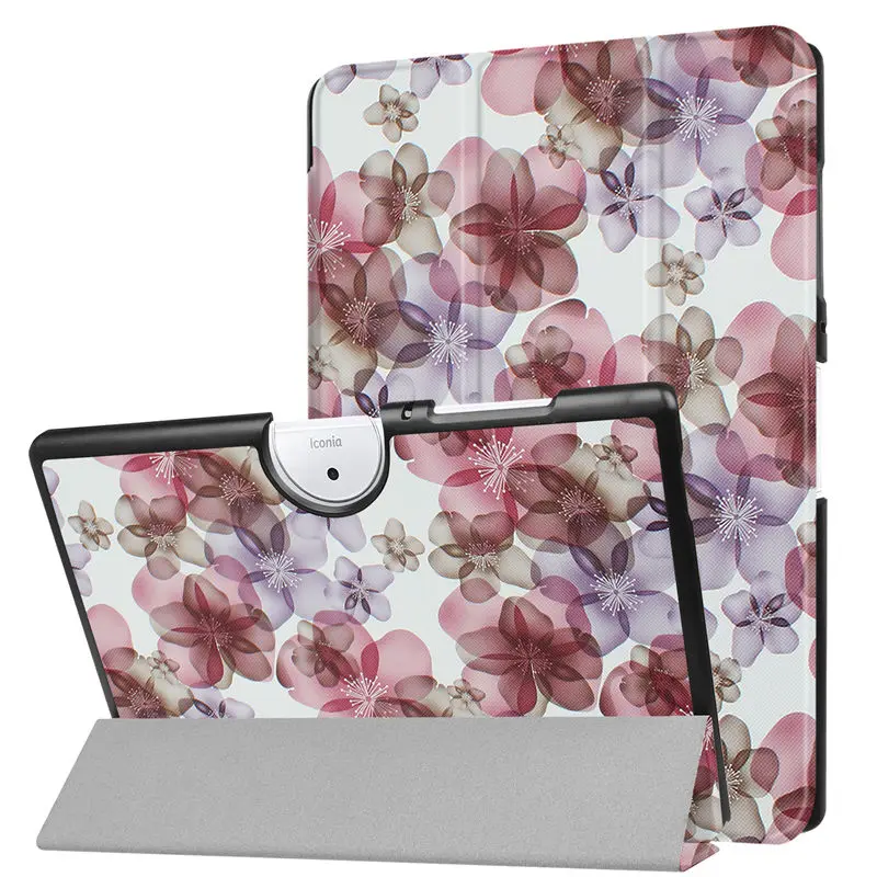 Чехол для Acer Iconia One 10 b3-a40 Тонкий Стенд Smart Cover для Acer Iconia One 10 B3 A40 10.1 дюймов принципиально Планшеты из искусственной кожи В виде ракушки