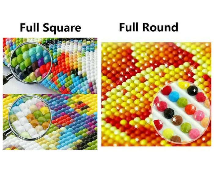 Алмазная живопись 5d сделай сам полноразмерная/круглая мозаика с мотивом пламени