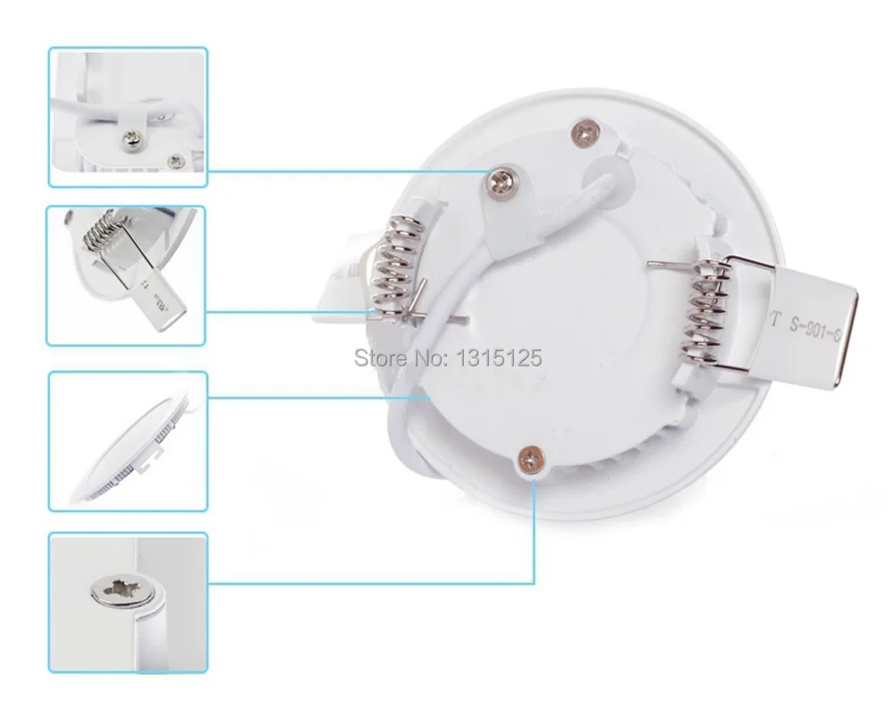 Светодиодсветодиодный круглая ярсветодиодный Встраиваемая потолочная панель