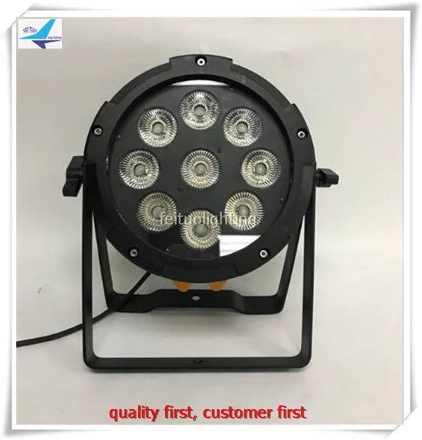 4/лот аккумулятор высокой мощности 9x18 Вт rgbwa uv 6 В1 wifi водонепроницаемый led par 64