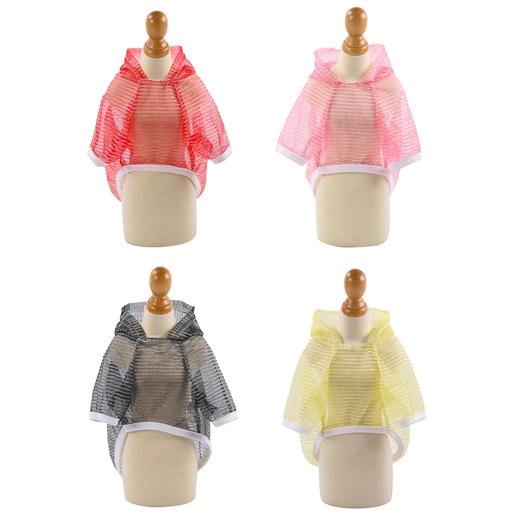 Рубашка жилет для собаки летняя хлопковая одежда собак с мультяшным рисунком