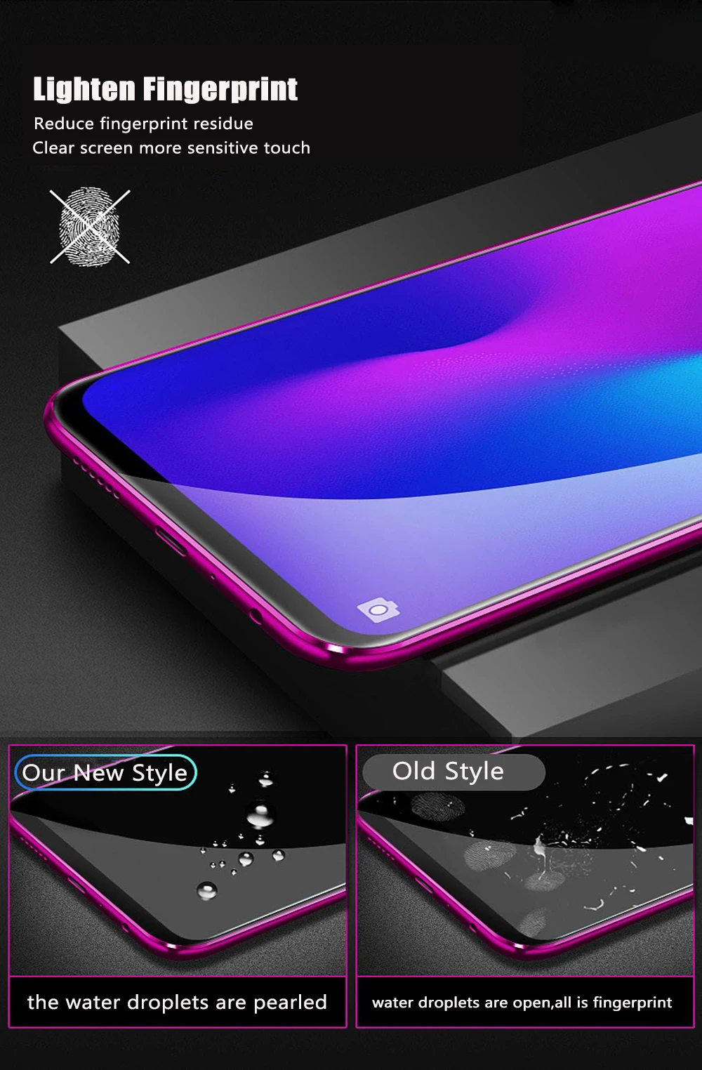 Hacrin для samsung Galaxy A40 закаленное стекло закругленный край 3D против царапин стеклянная пленка для samsung Galaxy A70 защита экрана