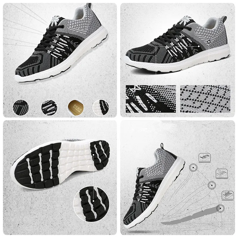 2017 Акция кроссовки дышащие для мужчин дешевые спортивные spor ayakkab женские