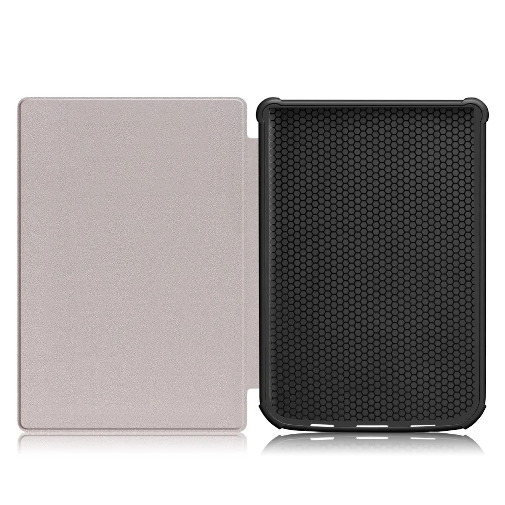 Умный чехол для электронных книг Pocketbook 616 627 632 Touch Lux 4/Basic 2/Touch HD 3 мягкий из ТПУ с