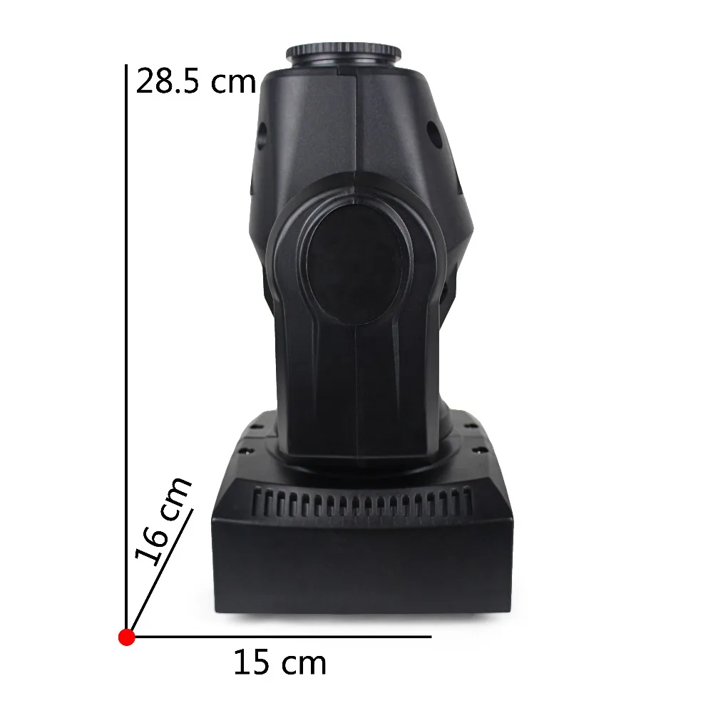 30 Вт Светодиодный эффект движущейся головы Дерби RGBW DMX512 Профессиональный DJ