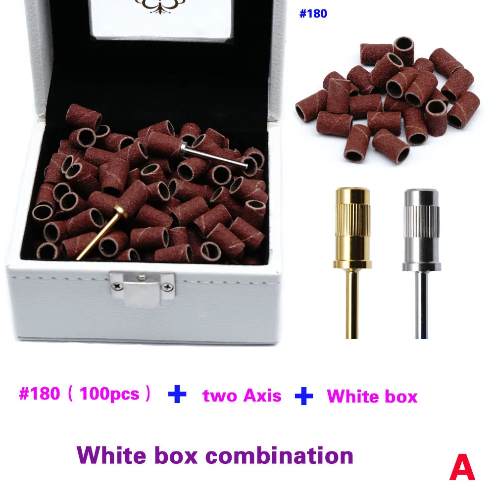 500 шт. фрезерные кольца для педикюра из нержавеющей стали|electric nail drill bits|nail bitsnail |