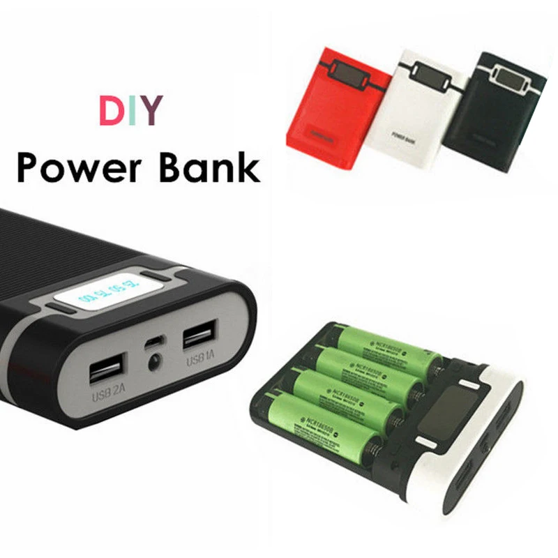 Горячая Распродажа, 5 В, двойной USB 18650, внешний аккумулятор, коробка для батареи, зарядное устройство для мобильного телефона, чехол, совместимый для iPhone 7, 8 Plus, X, XS, MAX, Xiaomi Redmi