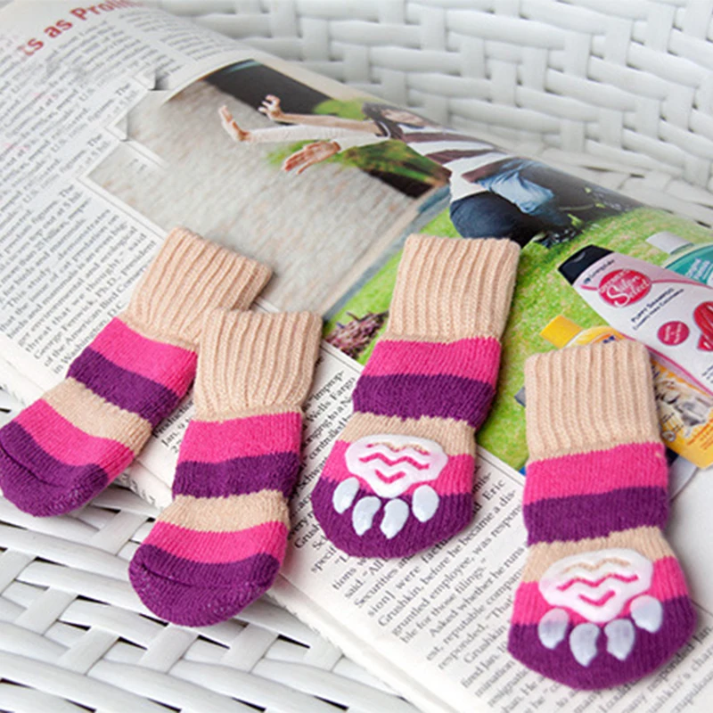 Милые рождественские носки TAILUP 4 шт./компл. утепленные теплые хлопковые с