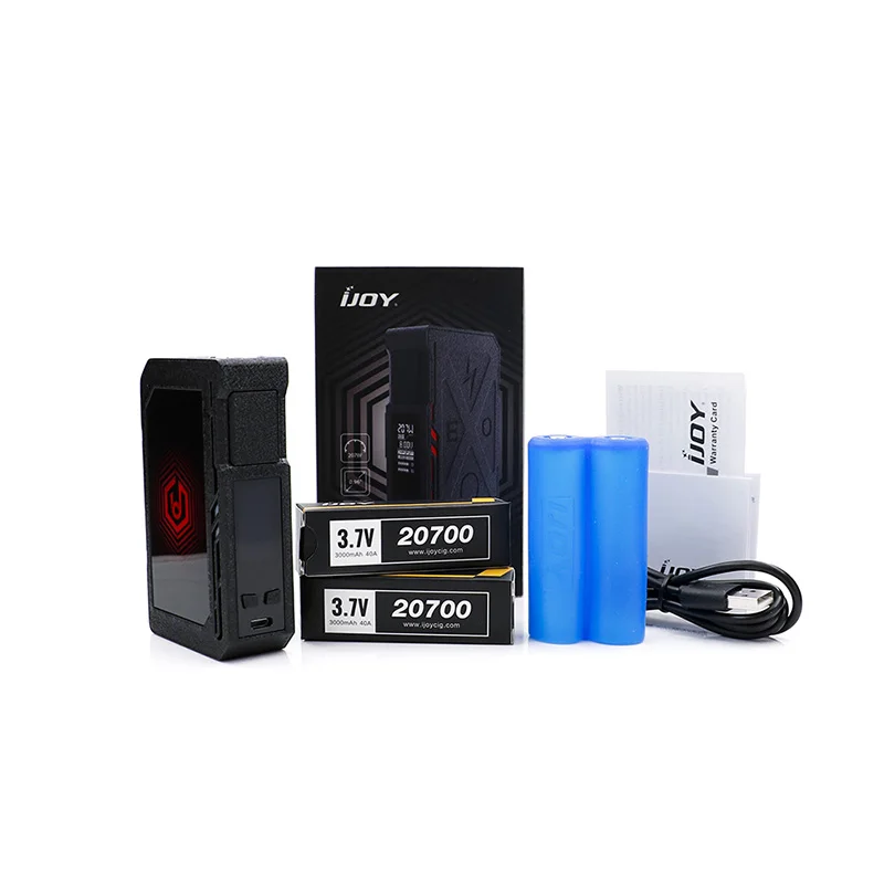 Оригинальный IJOY EXO PD270 поле Mod 207 Вт электронных сигарет Двойной 20700 0 05/3 ОМ Большой
